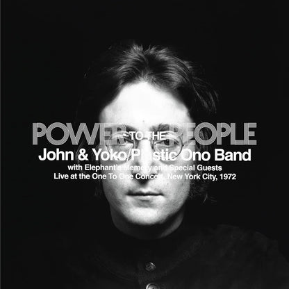 John Lennon/Yoko Ono/Plastic Ono Band - Power To The People: Live at the One To One Concert (180 Gram) (2 LP) - Joco Records