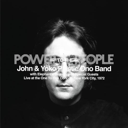 John Lennon/Yoko Ono/Plastic Ono Band - Power To The People: Live at the One To One Concert (180 Gram) (2 LP) - Joco Records