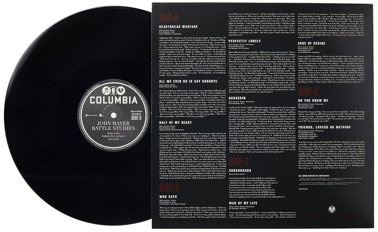 John Mayer - Battle Studies (180 Gram) (2 LP) - Joco Records