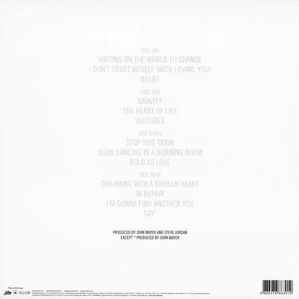 John Mayer - Continuum (180 Gram) (2 LP) - Joco Records