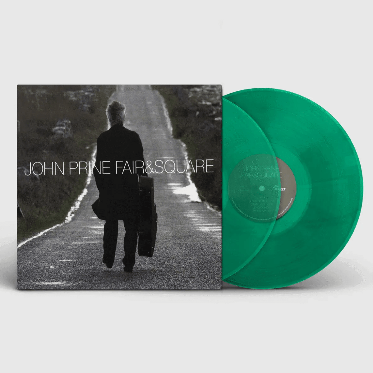 John Prine - Fair & Square (Green Vinyl) (2 LP) - Joco Records