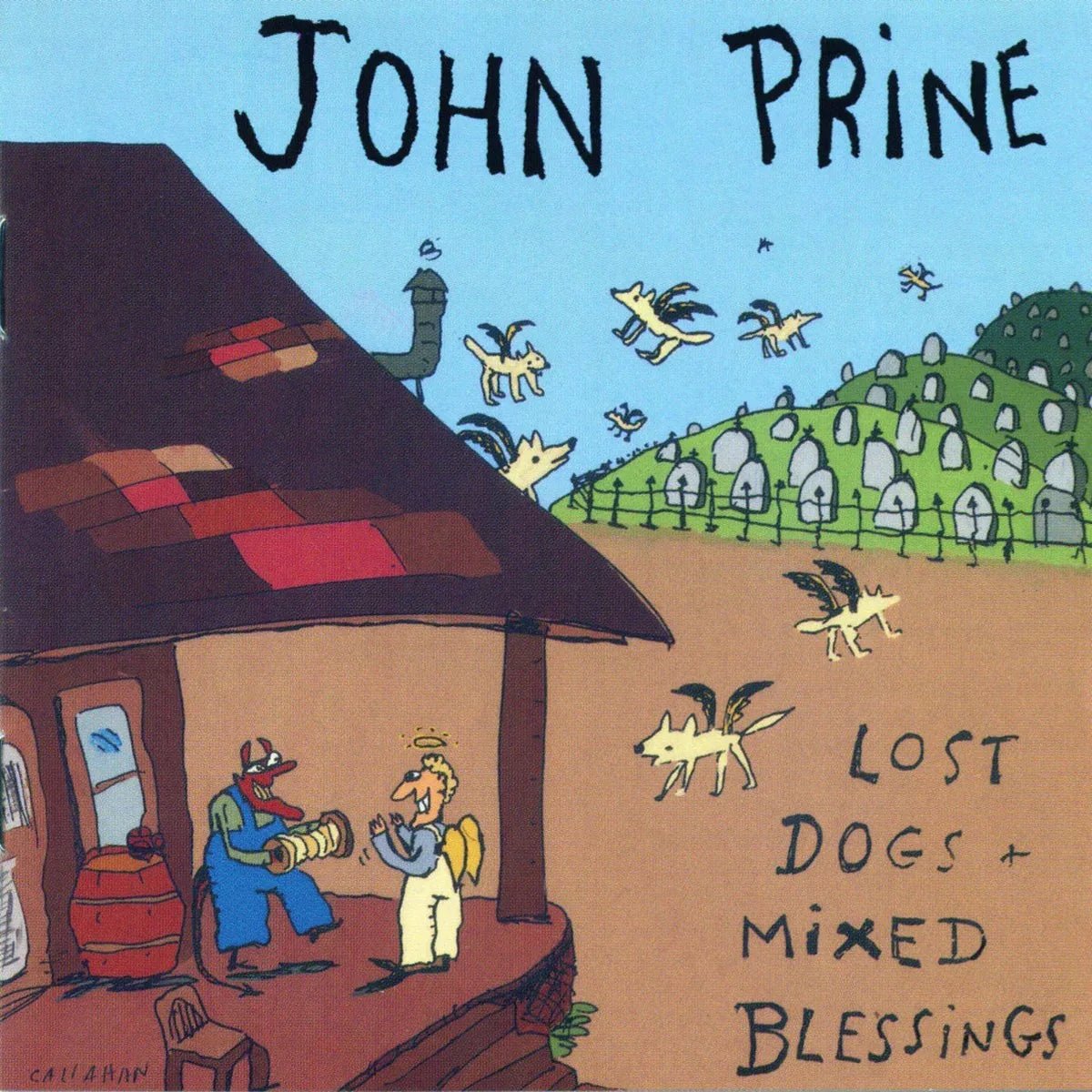 John Prine - Lost Dogs + Mixed Blessings (Indie Exclusive, Buttered Popcorn Vinyl) (2 LP) - Joco Records