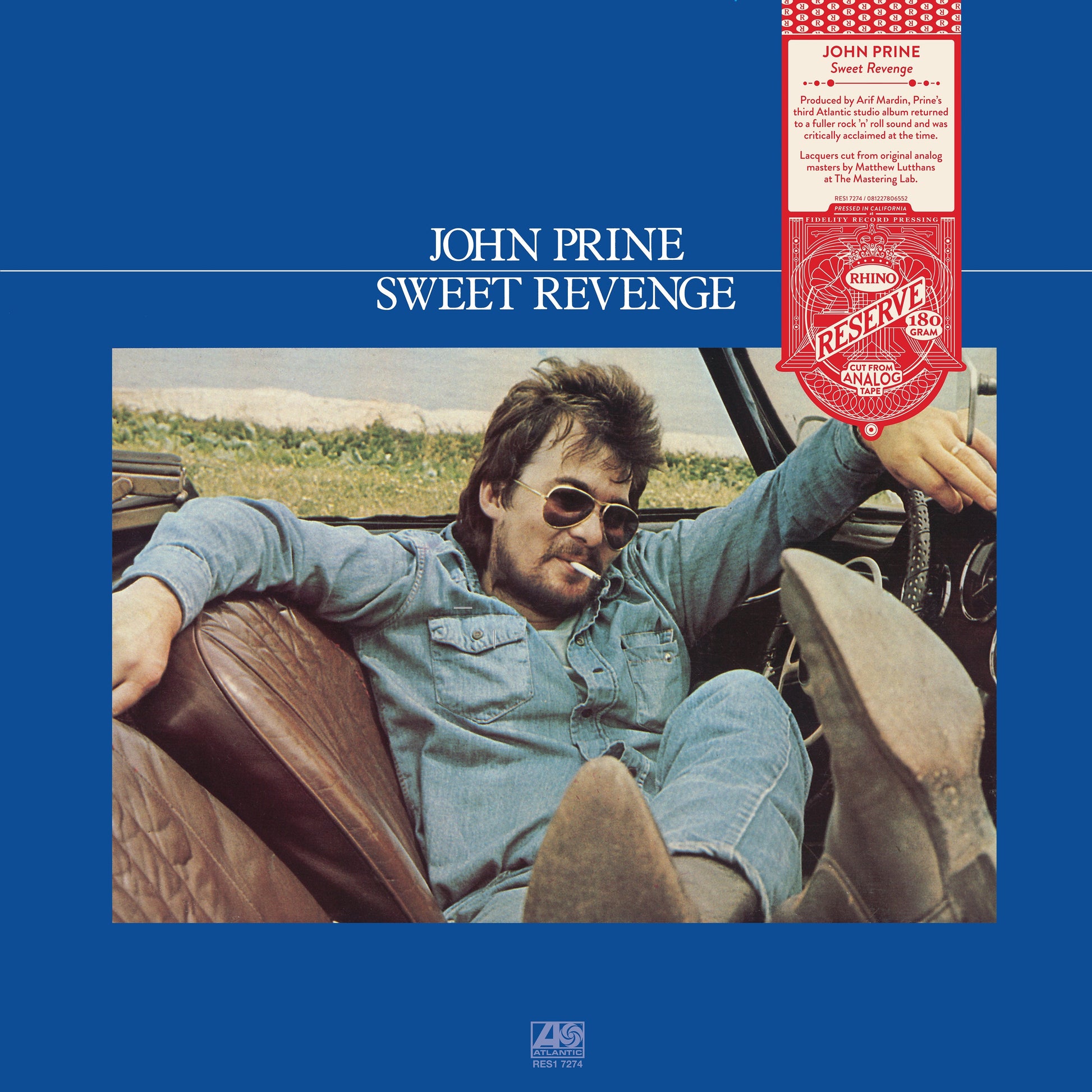 John Prine - Sweet Revenge (Limited Edition, Audiophile, 180 Gram Vinyl, Brick & Mortar Exclusive)