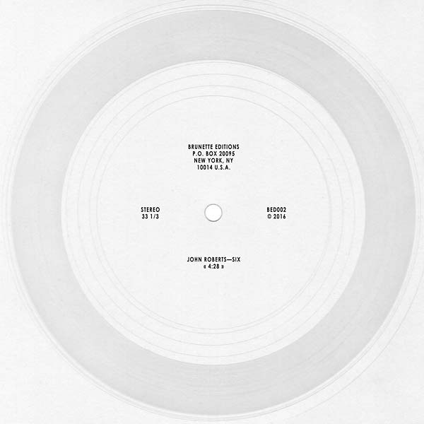 John Roberts - Six (LP) - Joco Records