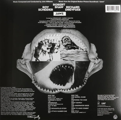 John Williams - Jaws (Original Motion Picture Score) (LP) - Joco Records