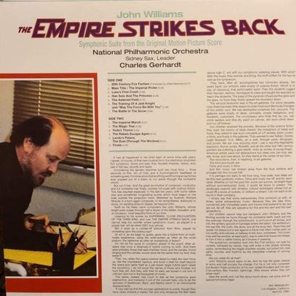 John Williams & National Philharmonic Orchestra - The Empire Strikes Back: Symphonic Suite From the Motion Picture (Gatefold, 180 Gram) (LP) - Joco Records