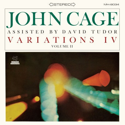 John With David Tudor Cage - Variations Iv, Vol. Ii (Clear Vinyl)