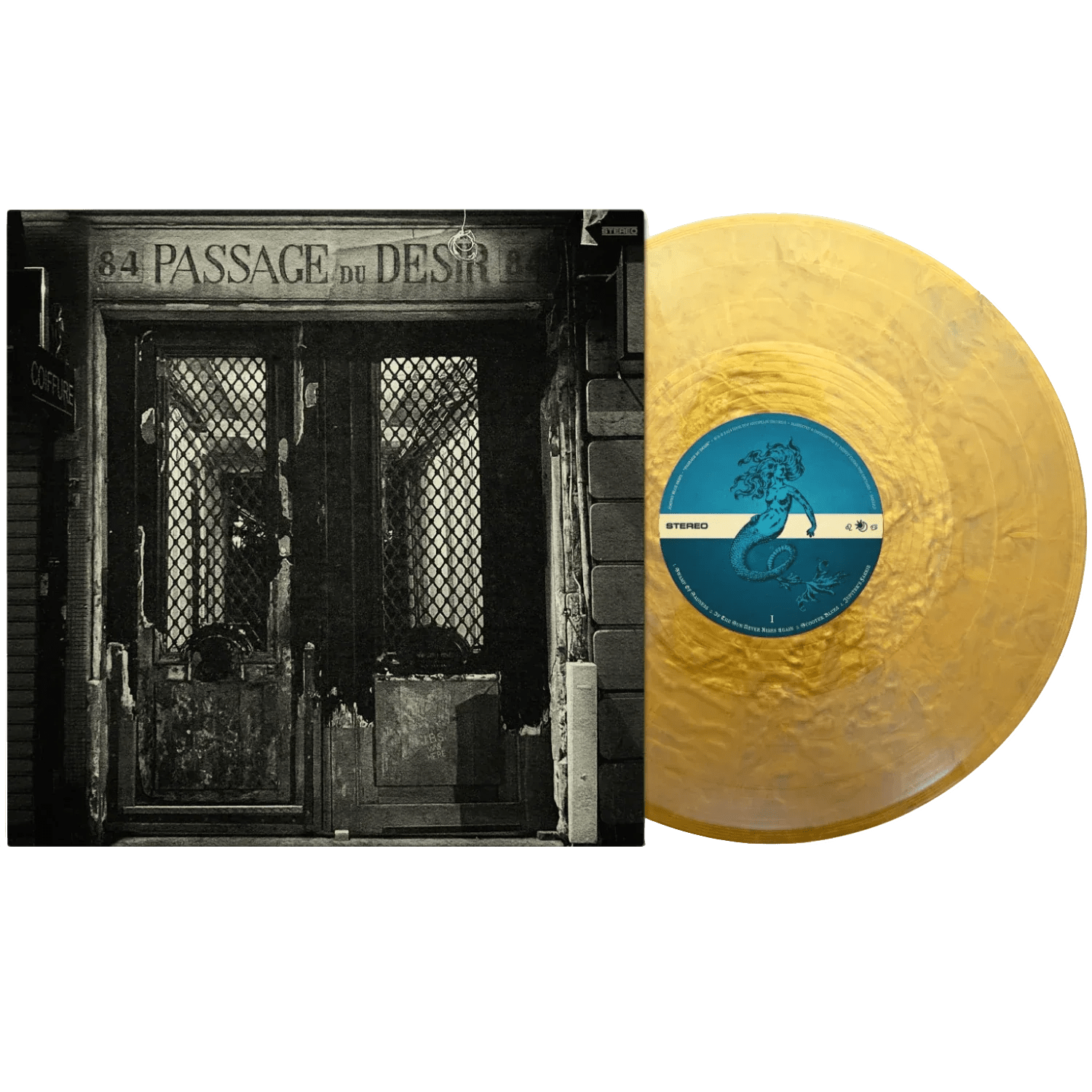 Johnny Blue Skies - Passage du Desir (Indie Exclusive, Metallic Gold Vinyl) (LP) - Joco Records