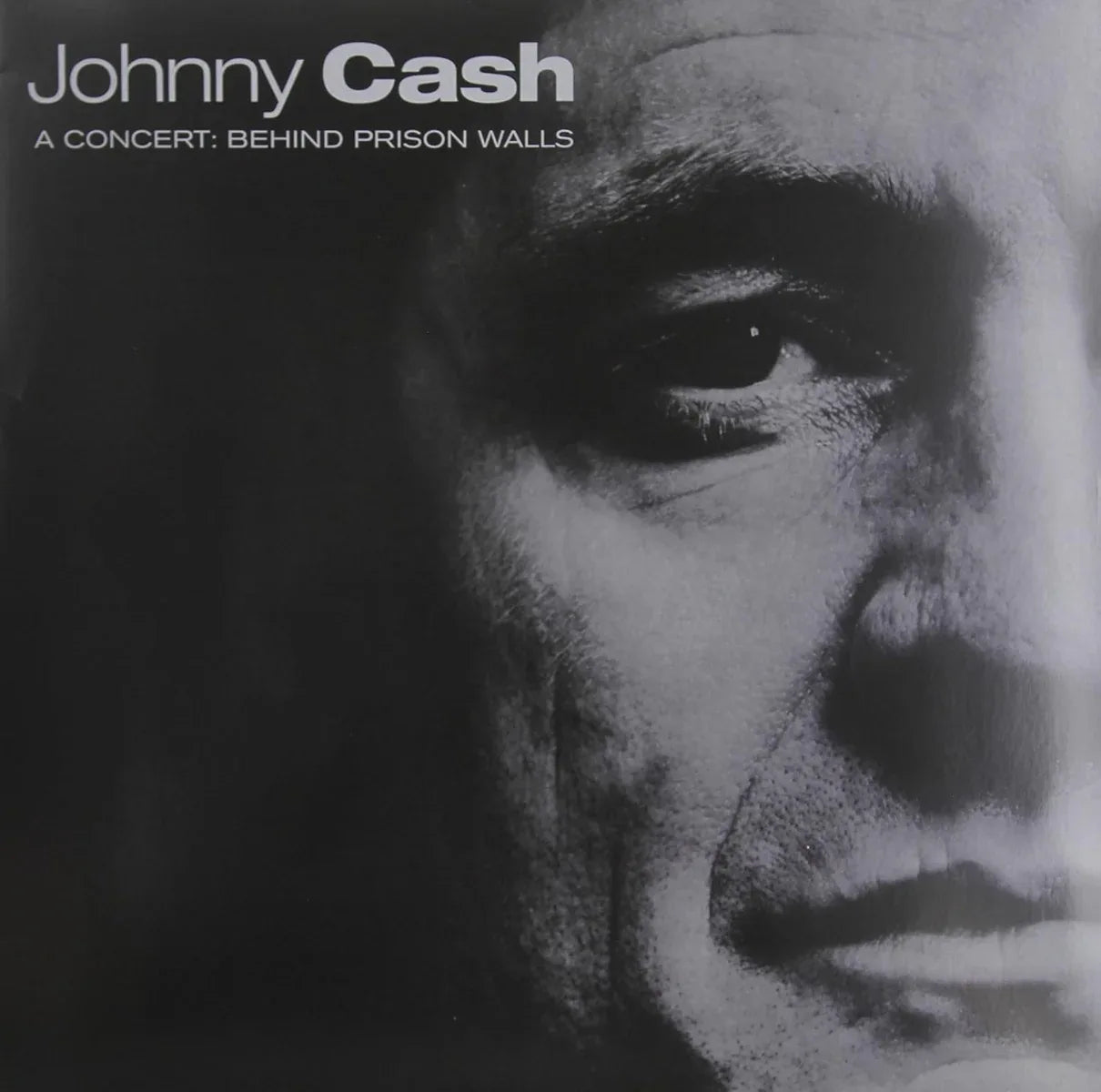 Johnny Cash - A Concert: Behind Prison Walls (Limited Edition, Black & White Marble Vinyl) (LP) - Joco Records