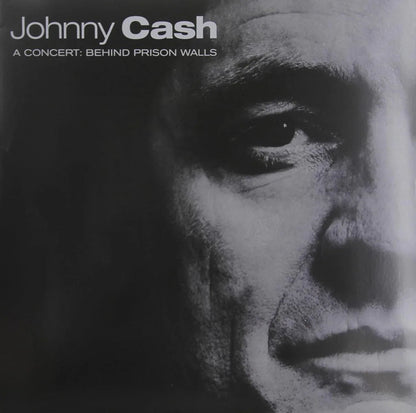 Johnny Cash - A Concert: Behind Prison Walls (Limited Edition, Black & White Marble Vinyl) (LP) - Joco Records