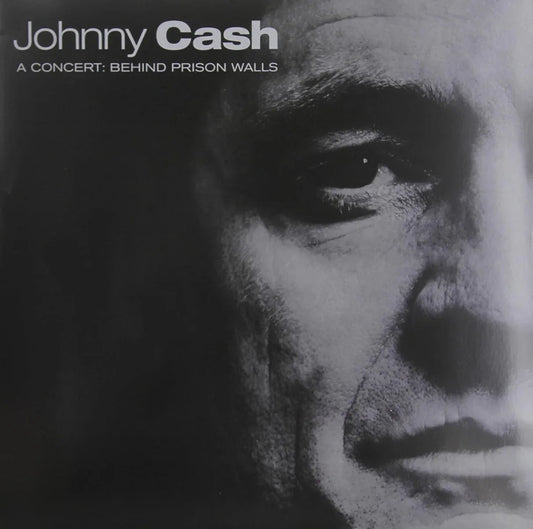 Johnny Cash - A Concert: Behind Prison Walls (Limited Edition, Black & White Marble Vinyl) (LP) - Joco Records