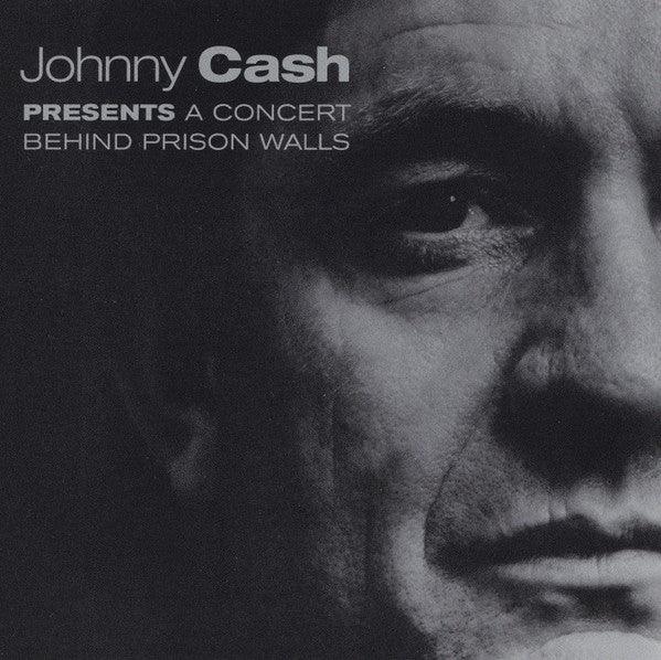 Johnny Cash - A Concert: Behind Prison Walls (Limited Edition, Red, Black, & White Marble Color Vinyl) - Joco Records