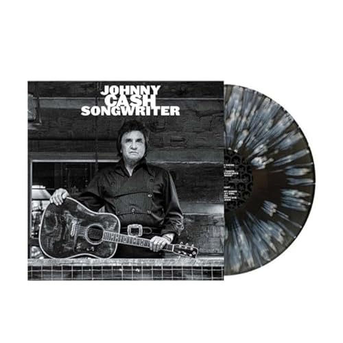 Johnny Cash - Songwriter (Translucent Black Ice/Bone Splatter LP) (LP) - Joco Records