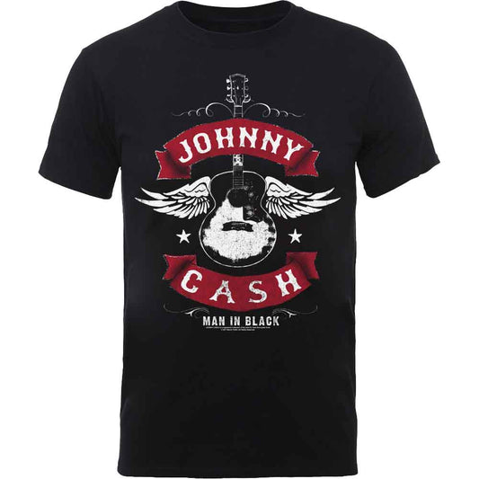 Johnny Cash - Winged Guitar (T-Shirt)
