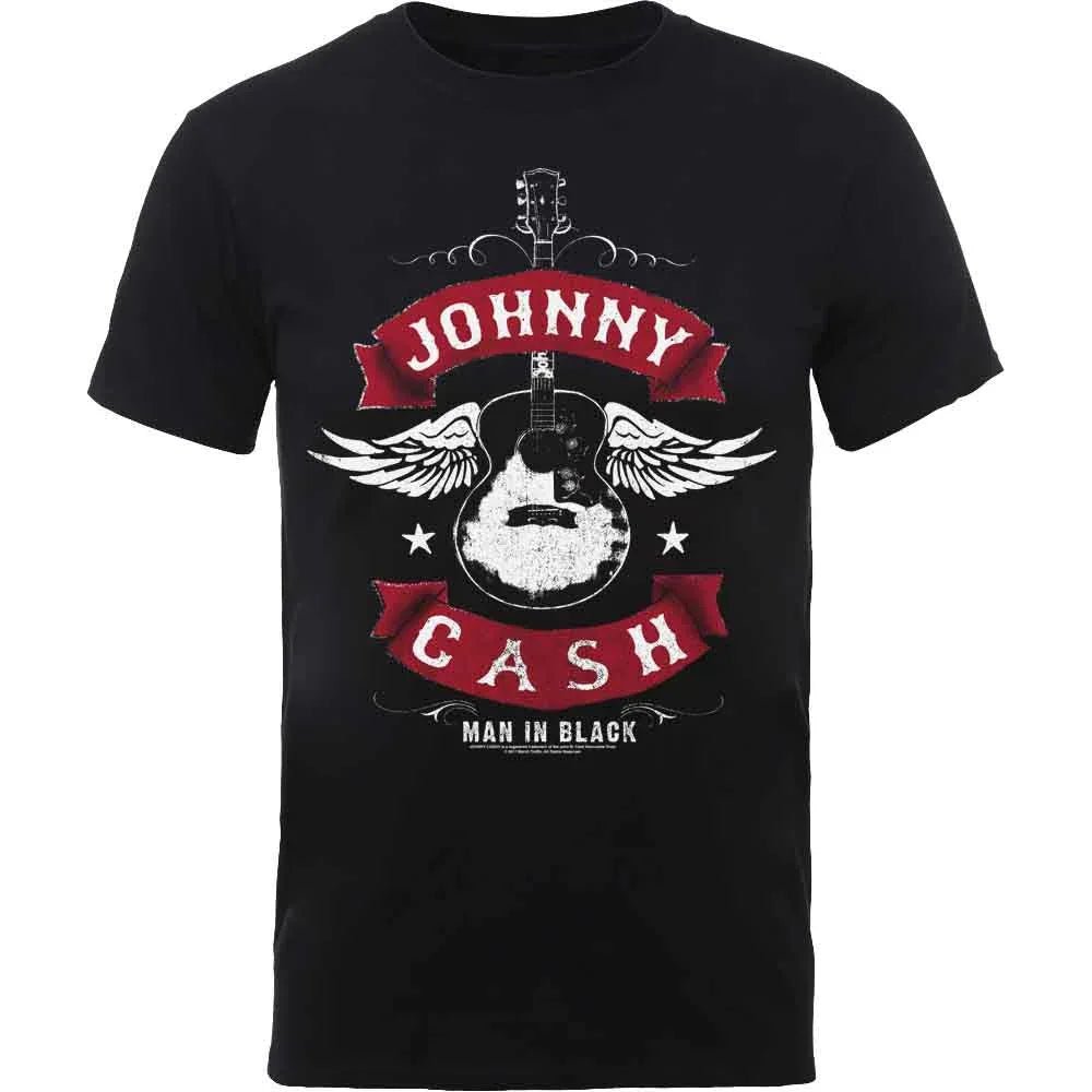 Johnny Cash - Winged Guitar (T-Shirt) - Joco Records