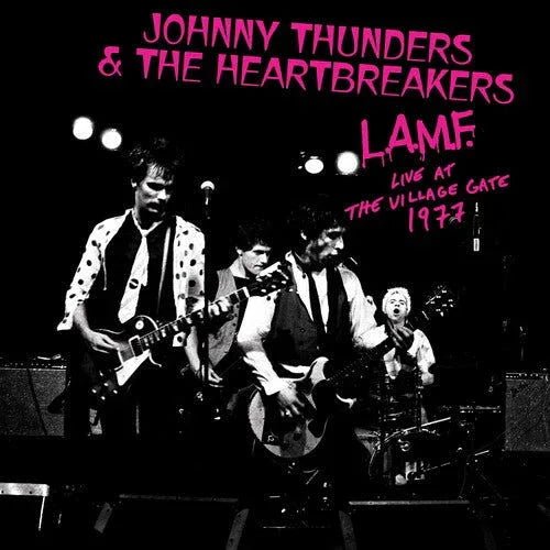 Johnny Thunders & The Heartbreakers - L.A.M.F. Live At The Village Gate 1977 (Pink & Black Splatter Vinyl) (LP) - Joco Records