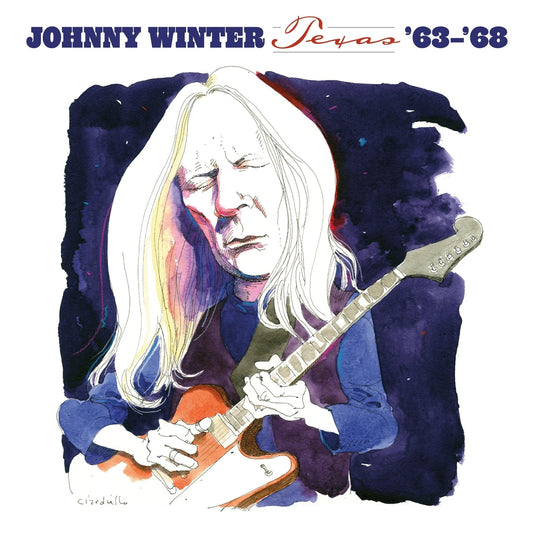 Johnny Winter - Texas '63-'68 (White Vinyl) (LP) - Joco Records