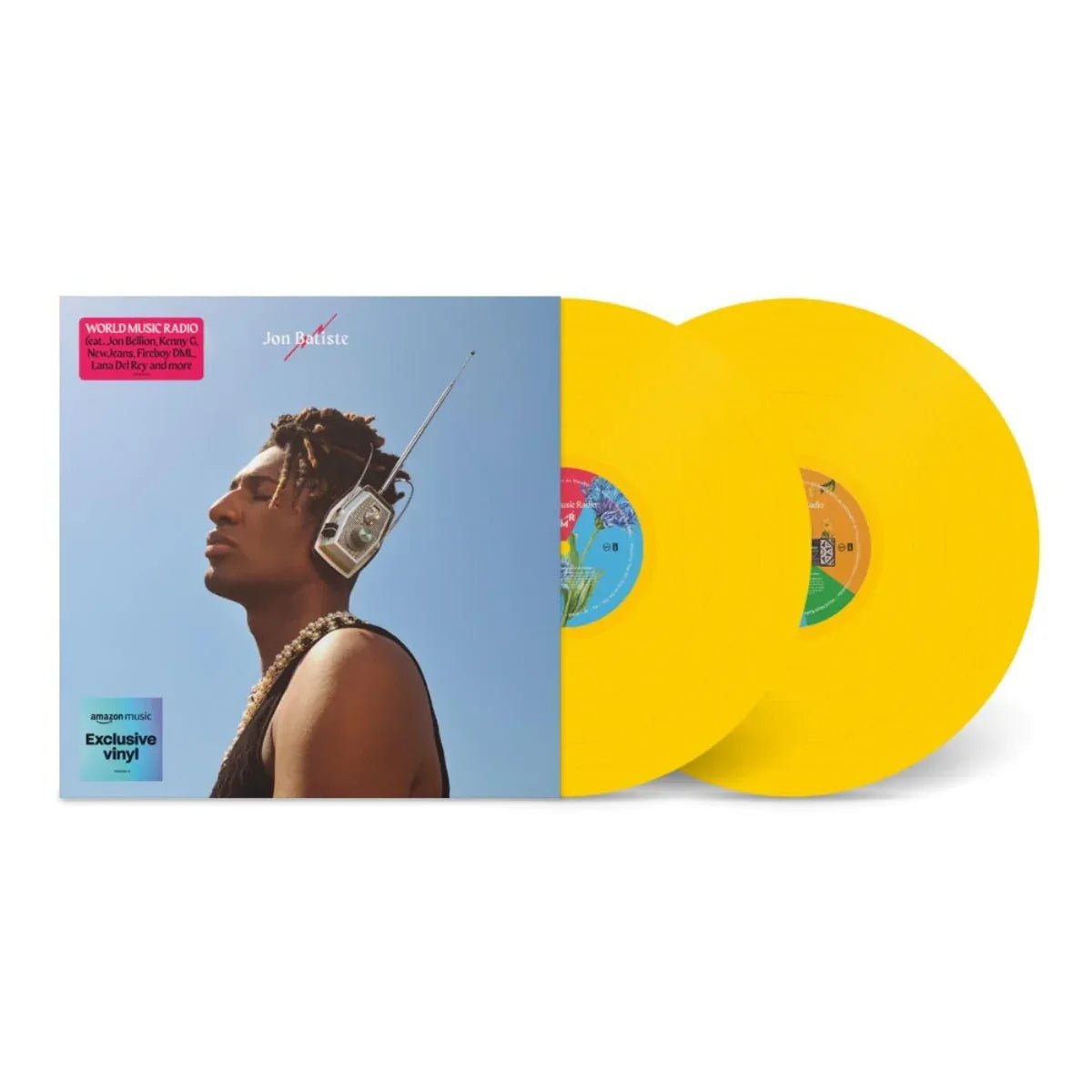 Jon Batiste - World Music Radio (Limited Edition, Canary Yellow Vinyl) (2 LP) - Joco Records