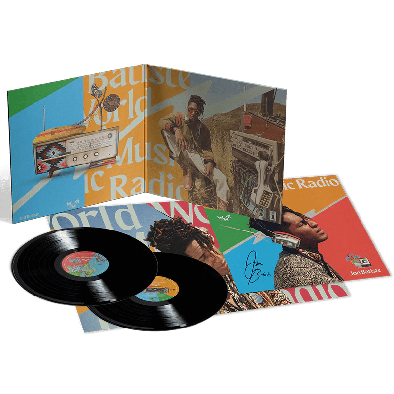 Jon Batiste - World Music Radio (Limited Edition, Signed Litograph) (2 LP) - Joco Records