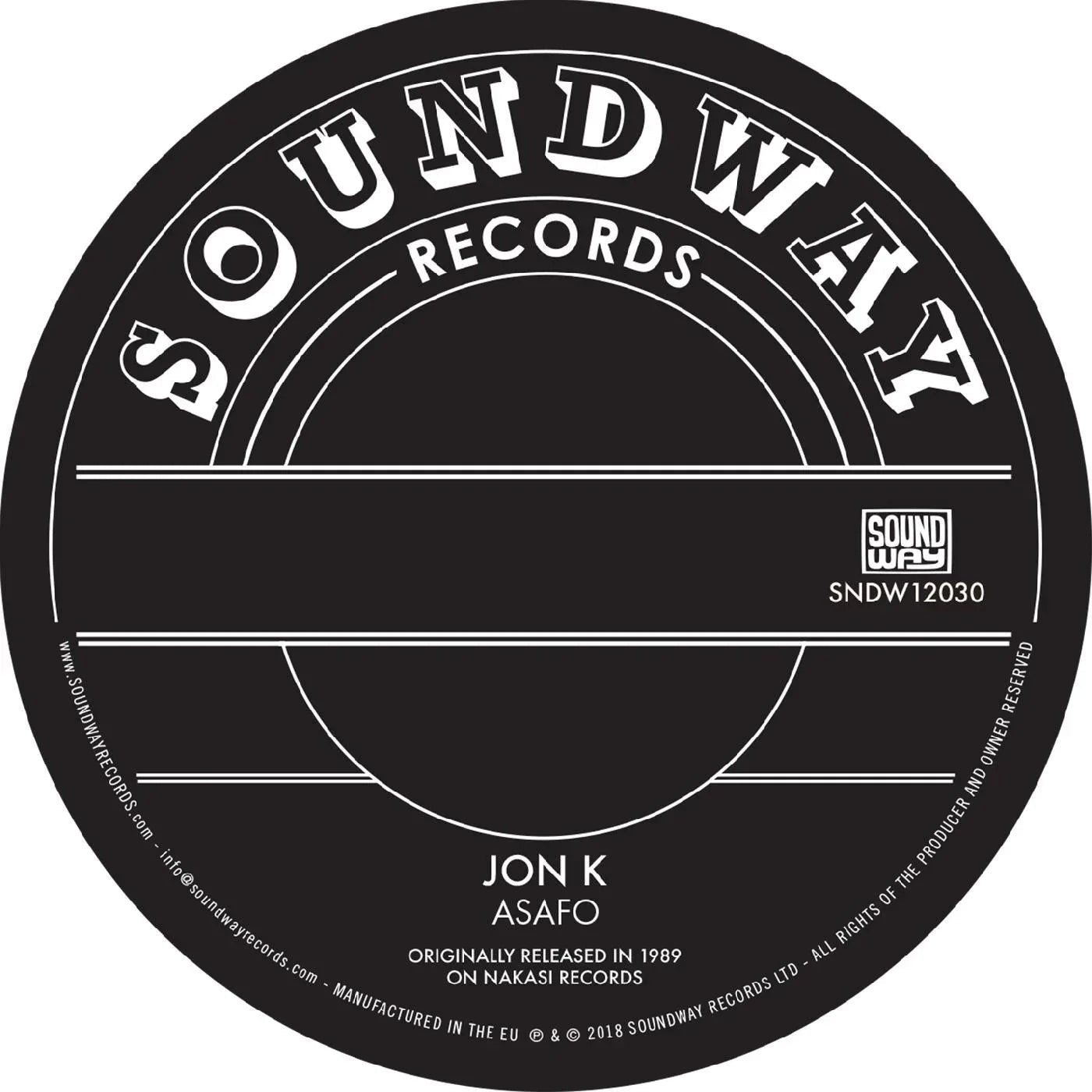 Jon K / Pat Thomas - Asafo / Enye Woa (LP) - Joco Records
