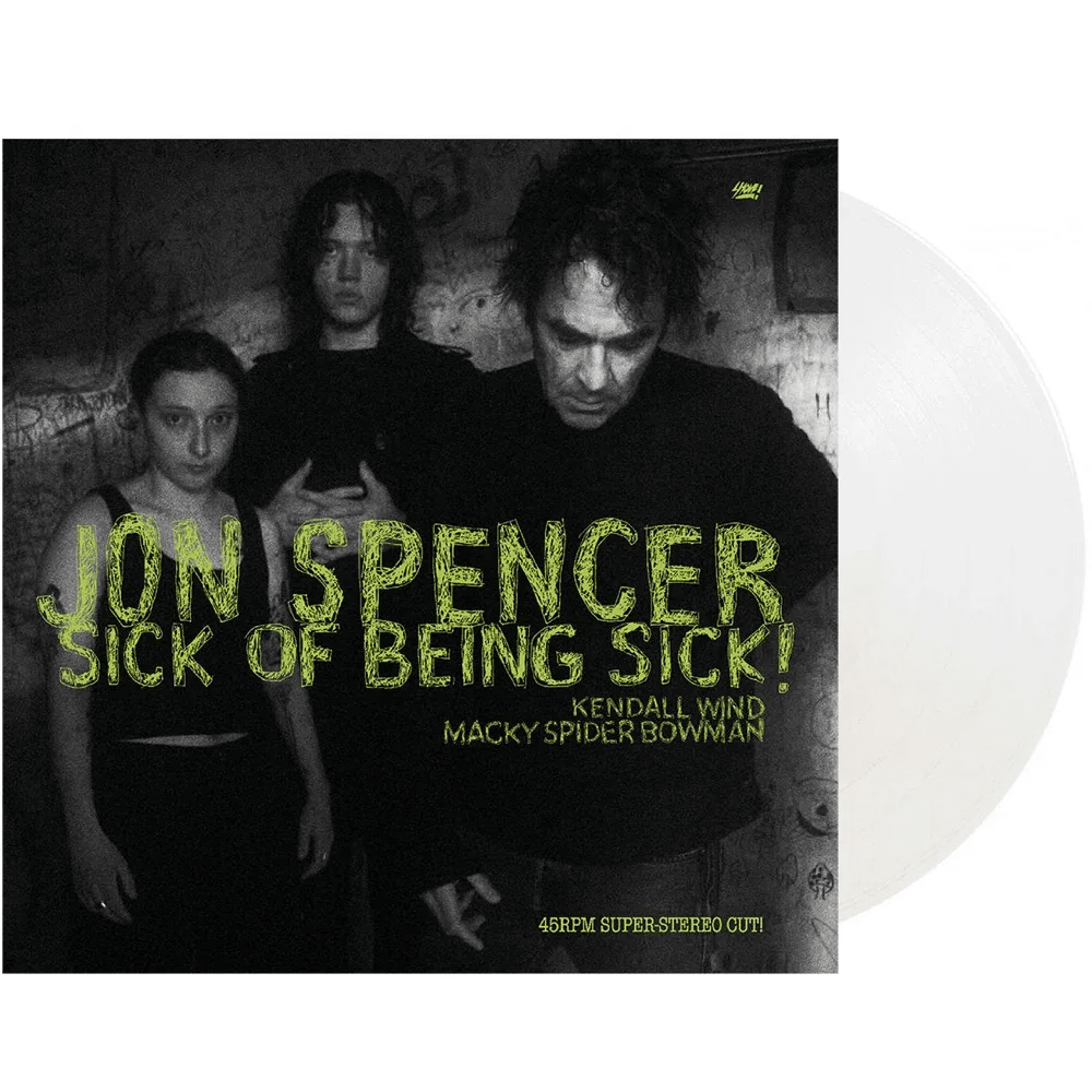 Jon Spencer - Sick Of Being Sick! (Limited Edition, Clear Vinyl) (LP) - Joco Records