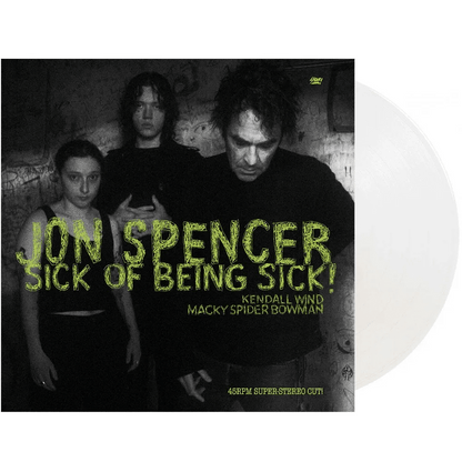 Jon Spencer - Sick Of Being Sick! (Limited Edition, Clear Vinyl) (LP) - Joco Records