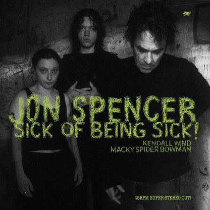 Jon Spencer - Sick Of Being Sick! (Limited Edition, Clear Vinyl) (LP) - Joco Records