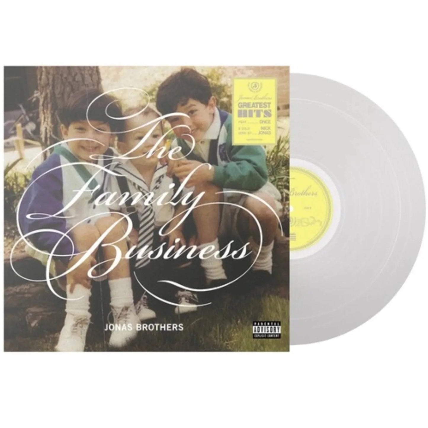 Jonas Brothers - The Family Business (RSD 11.24.23 Exclusive, Clear Vinyl) (LP) - Joco Records