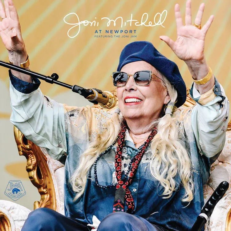 Joni Mitchell - At Newport (Indie Exclusive, Crystal Clear Vinyl) (2 LP) - Joco Records