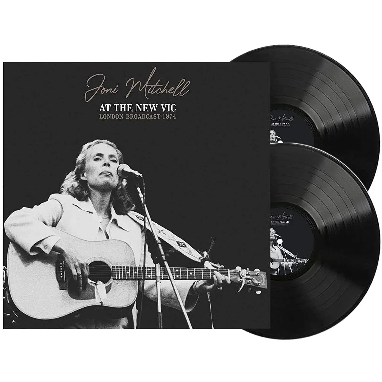 Joni Mitchell - At the New Vic - London Broadcast, 1974 (Import Broadcast Recordings) (2 LP) - Joco Records