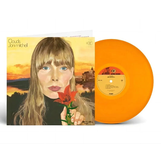 Joni Mitchell - Clouds (Indie Exclusive, Transparent, Orange Vinyl) (LP) - Joco Records