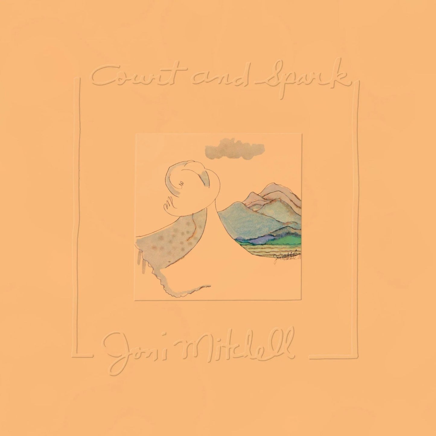 Joni Mitchell - Court and Spark (Limited Edition, Clear Bottle Green Vinyl) (LP) - Joco Records