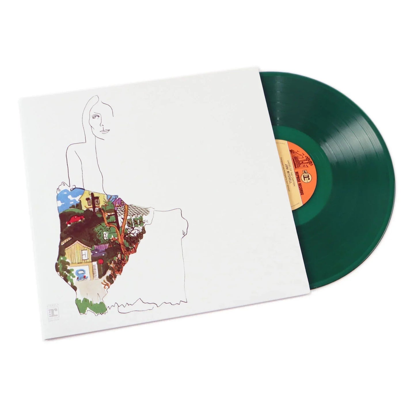 Joni Mitchell - Ladies Of The Canyon (Indie Exclusive, Green Vinyl) (LP) - Joco Records