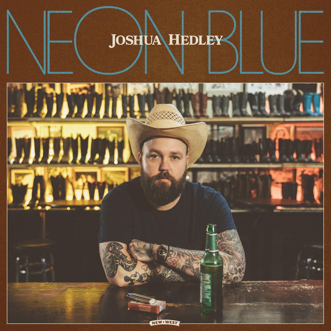 Joshua Hedley - Neon Blue (Indie Exclusive, Coke Bottle Clear Vinyl)