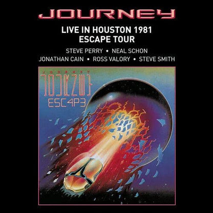 Journey - Live In Houston 1981 : The Escape Tour (Red / White Vinyl) (2 LP) - Joco Records