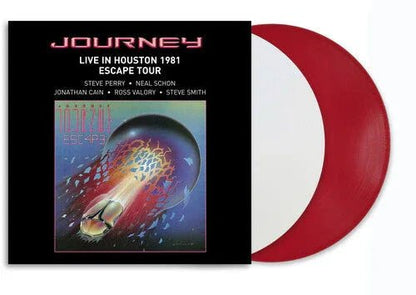 Journey - Live In Houston 1981 : The Escape Tour (Red / White Vinyl) (2 LP) - Joco Records