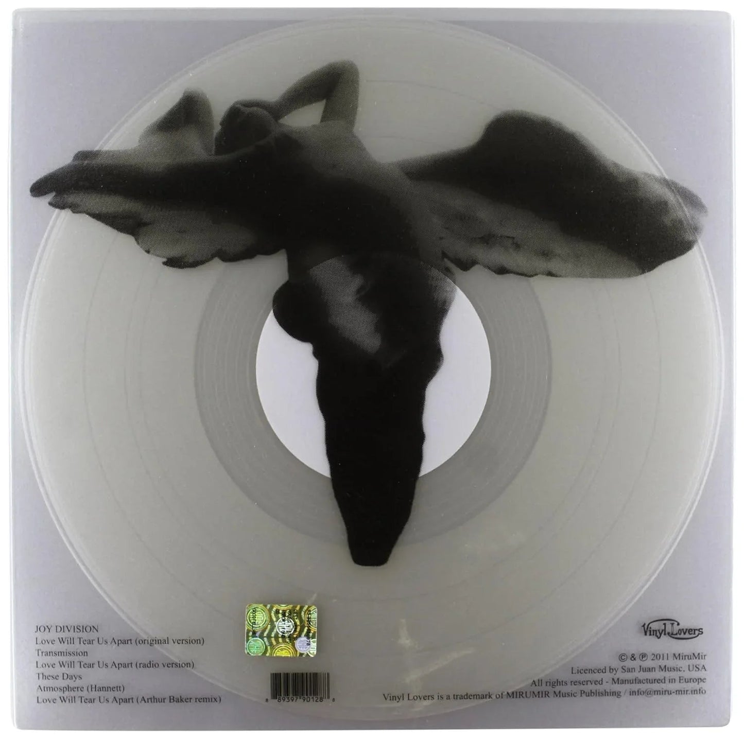Joy Division - Love Will Tear Us Apart (Import, Clear Vinyl) (Vinyl EP) - Joco Records