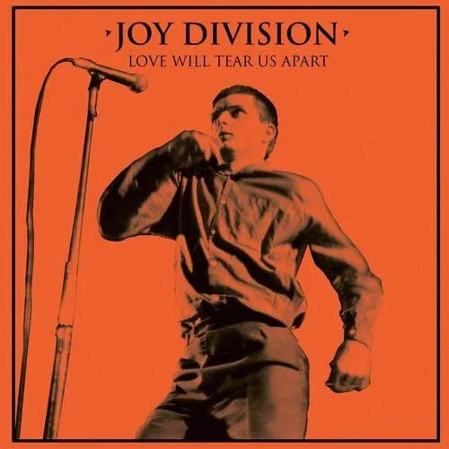 Joy Division - Love Will Tear Us Apart (Orange & Black Splatter Vinyl) (12-Inch Vinyl) - Joco Records