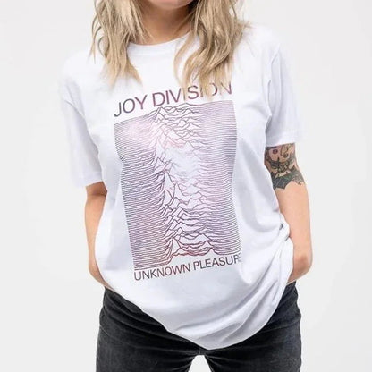 Joy Division - Space - Unknown Pleasures Gradient (T-Shirt) - Joco Records