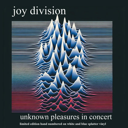 Joy Division - Unknown Pleasures In Concert (Limited Edition Import, Numbered, Red & Blue Splatter Vinyl) (LP) - Joco Records