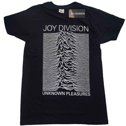 Joy Division - Unknown Pleasures White On Black (T-Shirt)