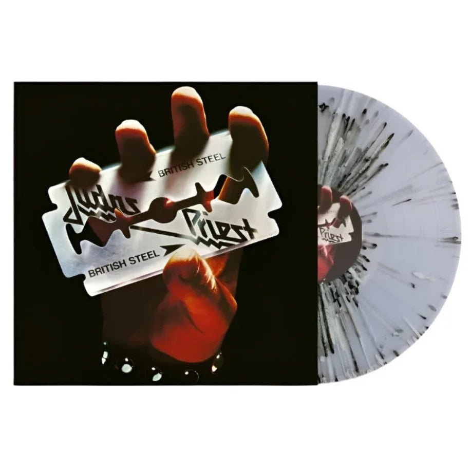 Judas Priest - British Steel (Limited Edition, Black & White Splatter Vinyl) (LP) - Joco Records