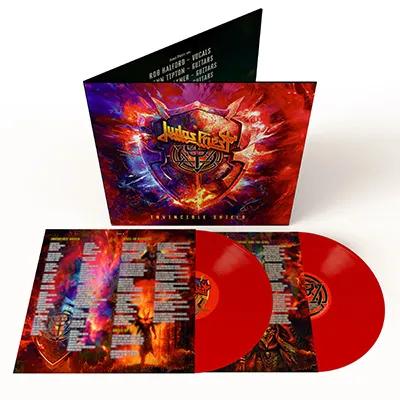 Judas Priest - Invincible Shield (Indie Exclusive, Red Vinyl) (2 LP) - Joco Records