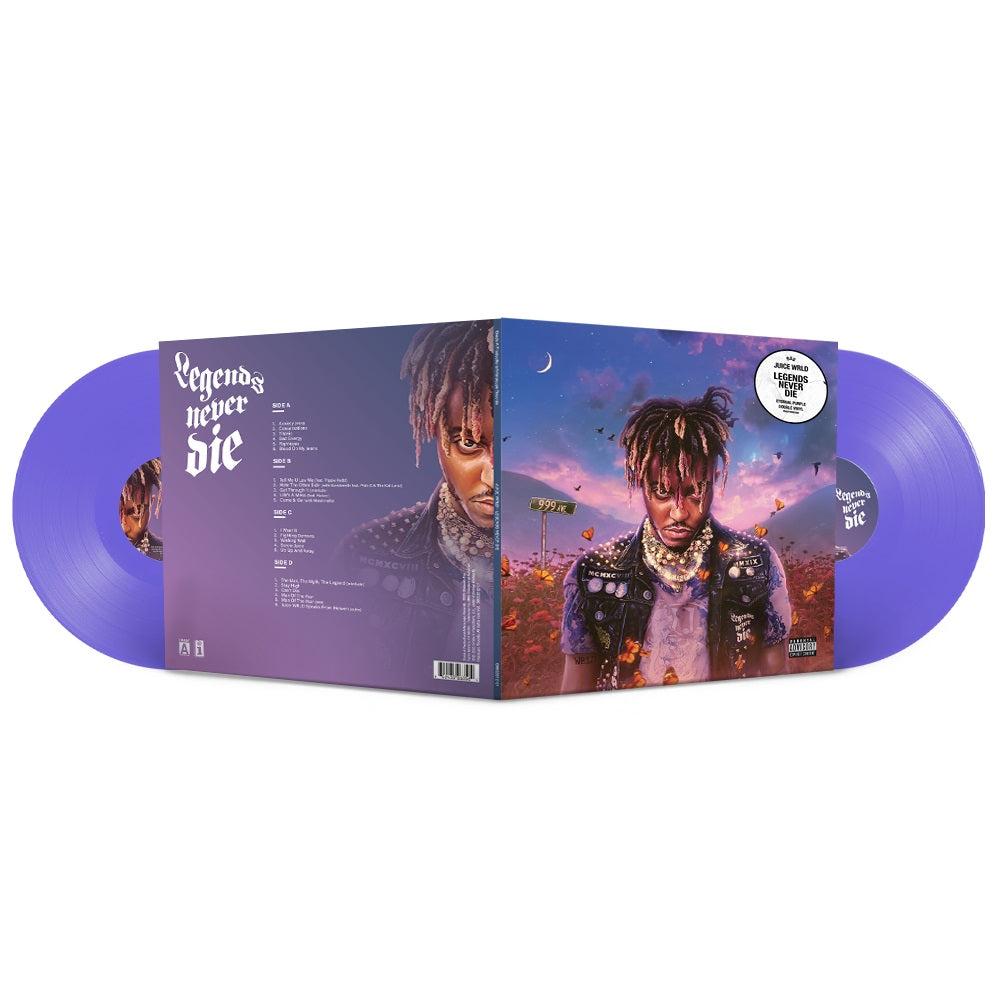 Juice Wrld - Legends Never Die (5 Year Anniversary) (Eternal Purple 2 LP)
