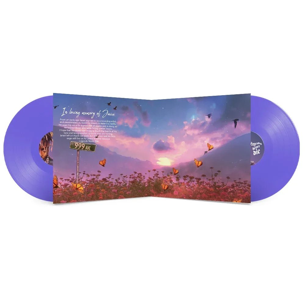 Juice WRLD - Legends Never Die (5 Year Anniversary, Eternal Purple Vinyl) (2 LP) - Joco Records
