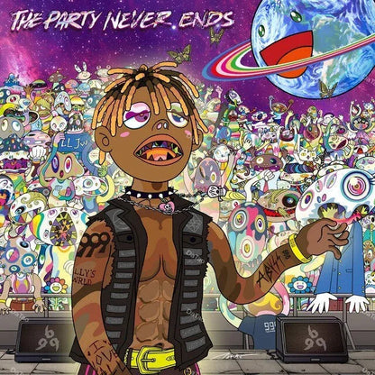 Juice Wrld - The Party Never Ends (Limited Edition, Blue Color Vinyl) (Import) (2 LP) - Joco Records