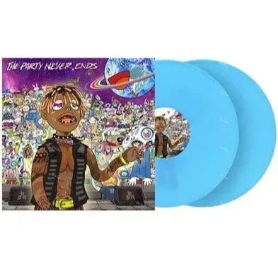 Juice Wrld - The Party Never Ends (Limited Edition, Blue Color Vinyl) (Import) (2 LP) - Joco Records
