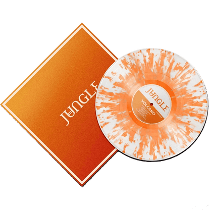 Jungle - Volcano (Indie Exclusive, Clear & Orange Splatter Vinyl) (LP) - Joco Records