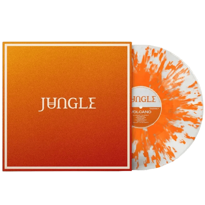 Jungle - Volcano (Indie Exclusive, Clear & Orange Splatter Vinyl) (LP) - Joco Records