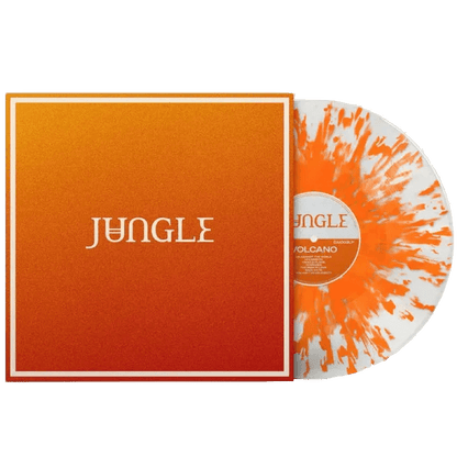 Jungle - Volcano (Indie Exclusive, Clear & Orange Splatter Vinyl) (LP) - Joco Records